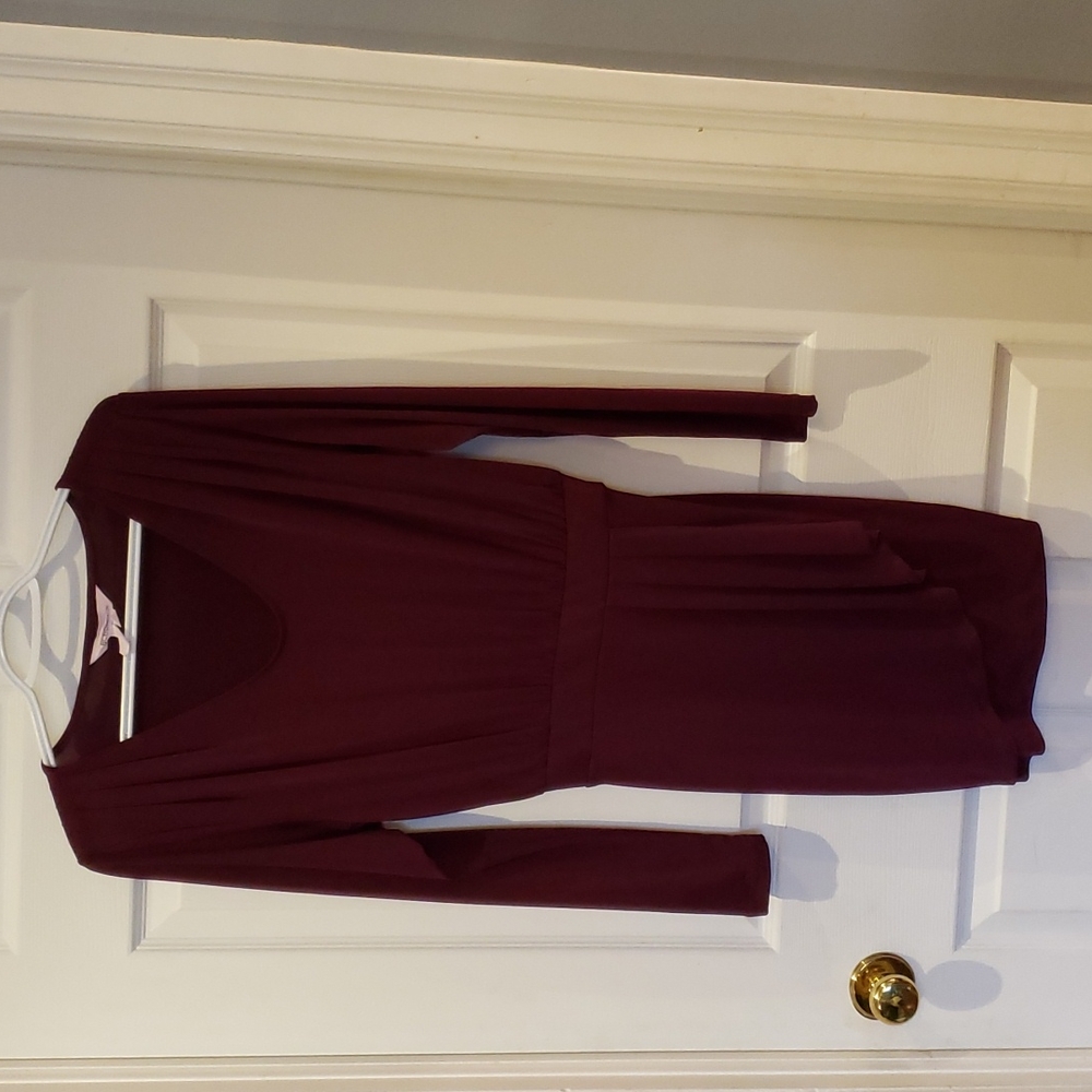 BCBGeneration Purple Dress (dark plum)